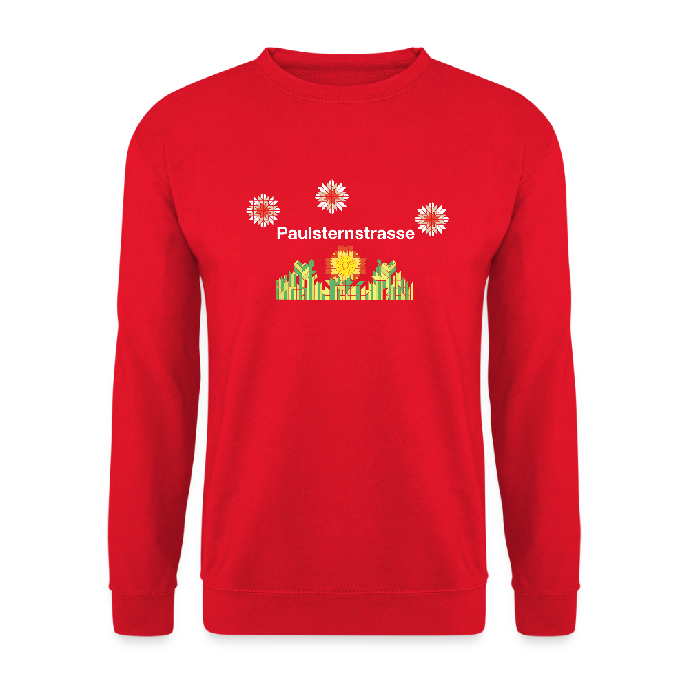 Paulsternstrasse - Unisex Pullover - Rot