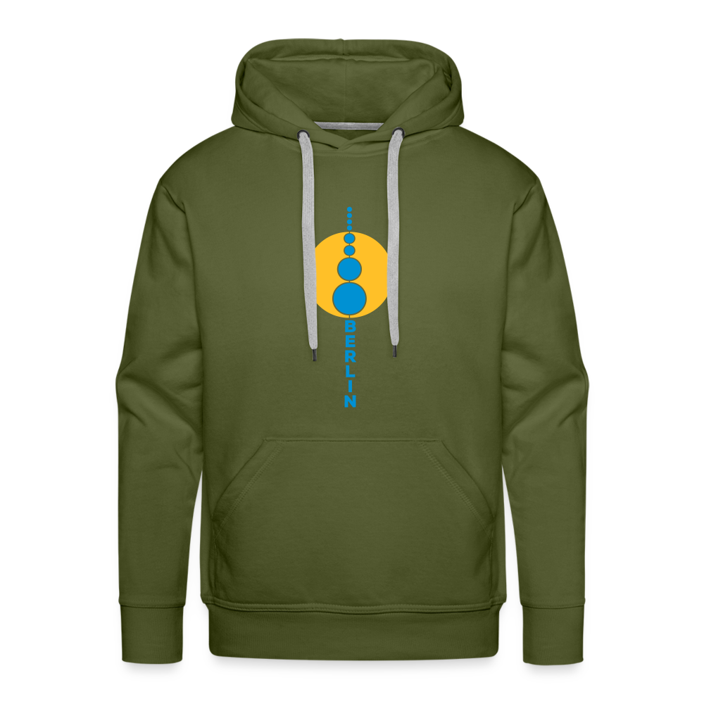 Kugelturm - Männer Premium Hoodie - Olivgrün