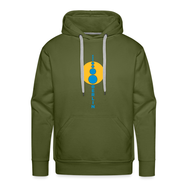 Kugelturm - Männer Premium Hoodie - Olivgrün