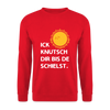 Ick knutsch dir Sonne! - Unisex Pullover - Rot