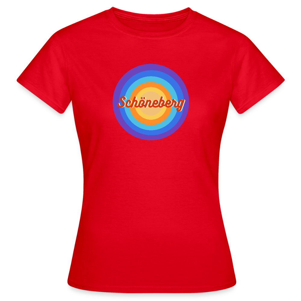 Schöneberg retro - Frauen Premium T-Shirt - Rot
