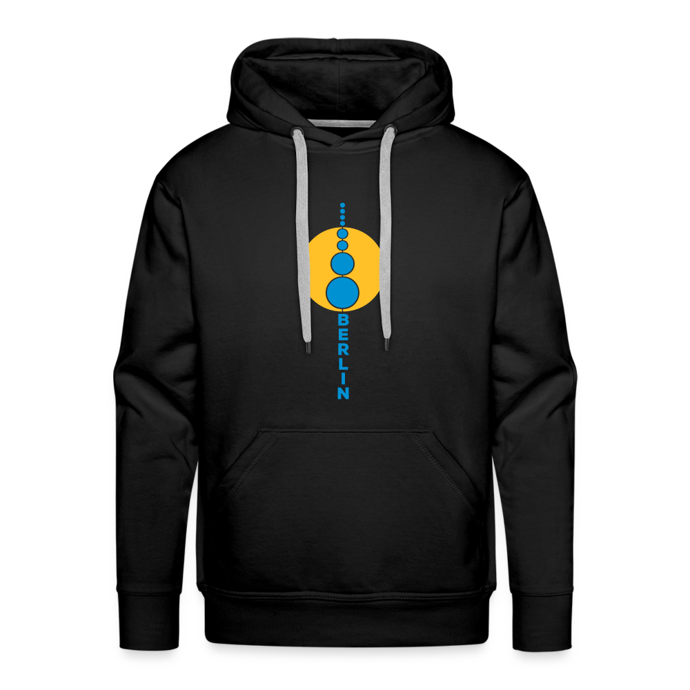 Kugelturm - Männer Premium Hoodie - Schwarz