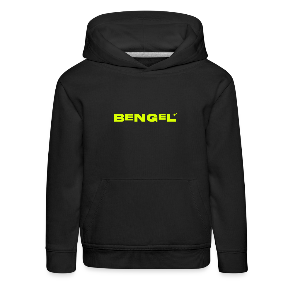 Bengel Berlin - Kinder Premium Hoodie - Schwarz