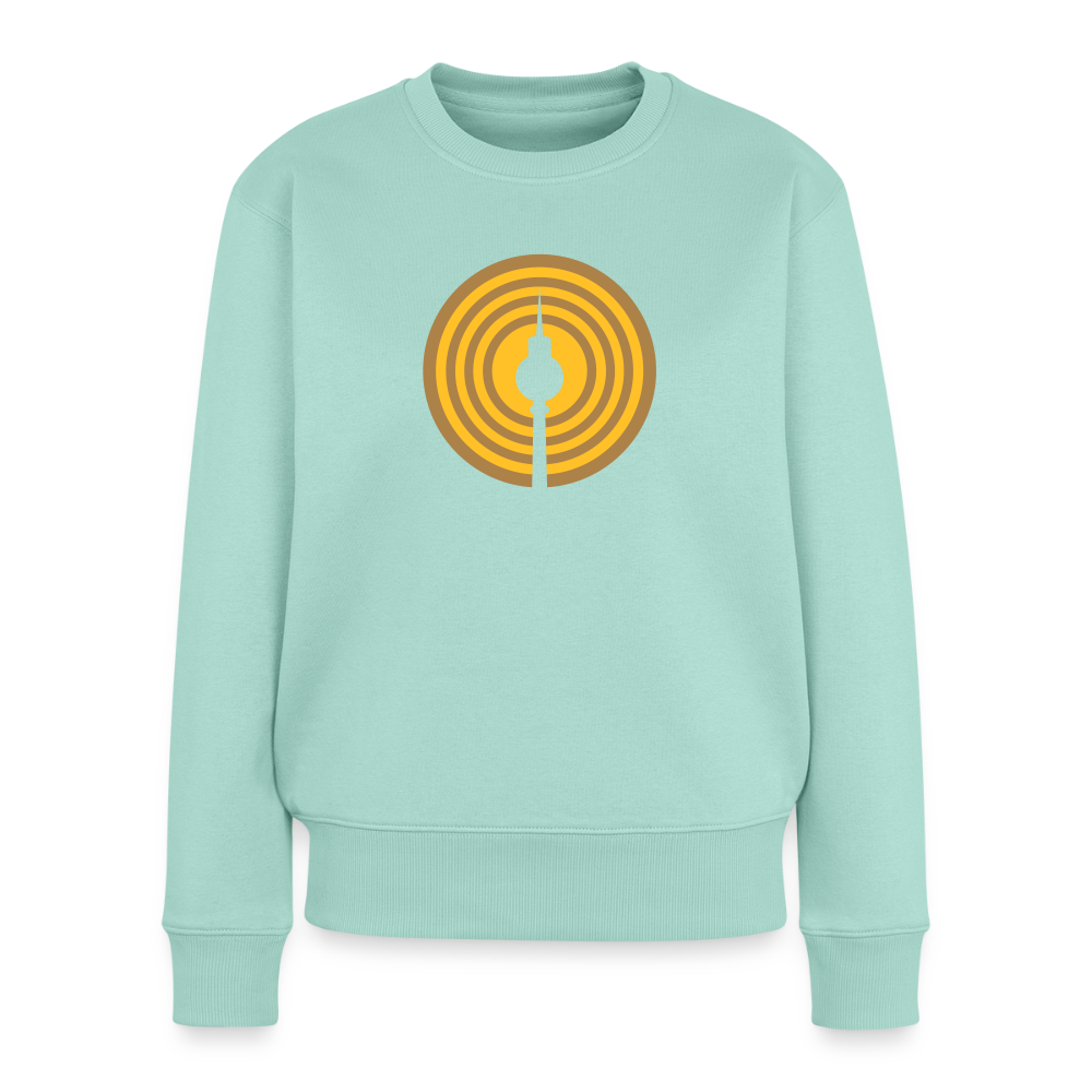 Funkturm im Fokus - Frauen Premium Pullover - Mint 
