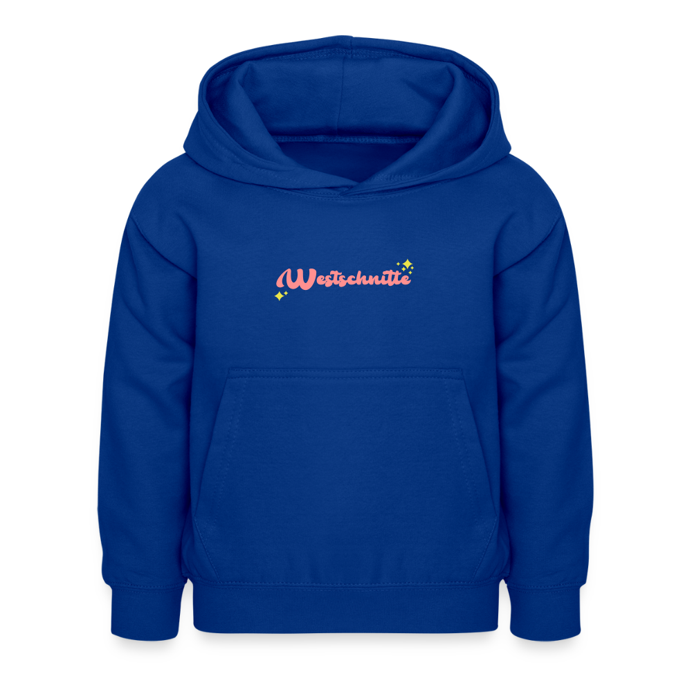 Westschnitte - Kinder Hoodie - Royalblau