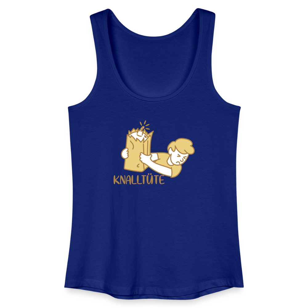 Knalltüte - Frauen Bio Tank Top - Königsblau