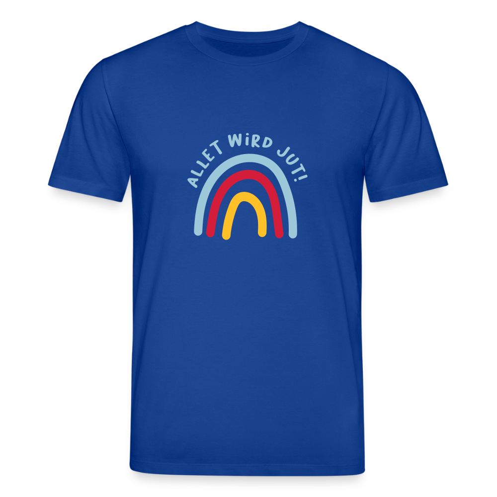 Allet wird jut! - Unisex Bio T-Shirt - Dunkelblau