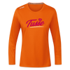 Tusse - Frauen Sport Langarmshirt - Neonorange