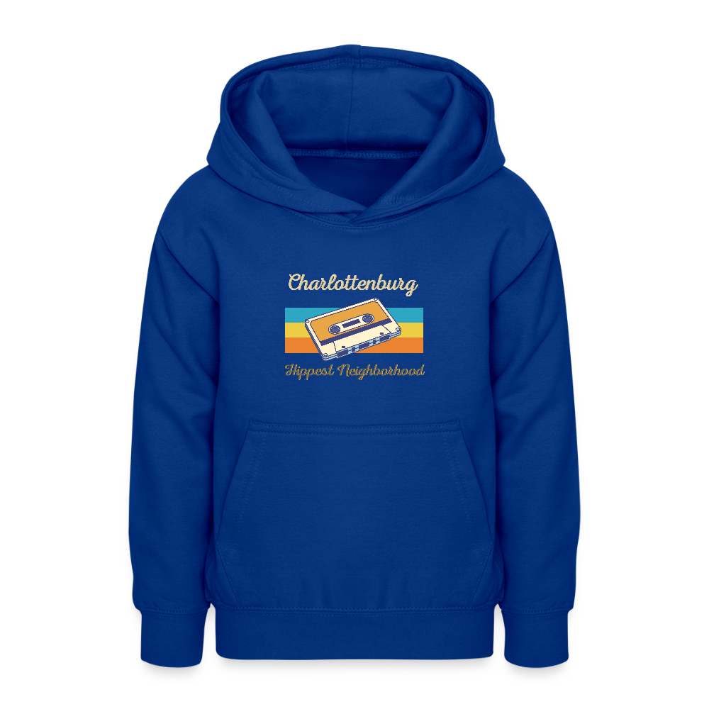 Charlottenburg Hippest Neighborhood - Teenager Hoodie - Royalblau