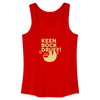 Keen Bock druff! - Frauen Bio Tank Top - Rot