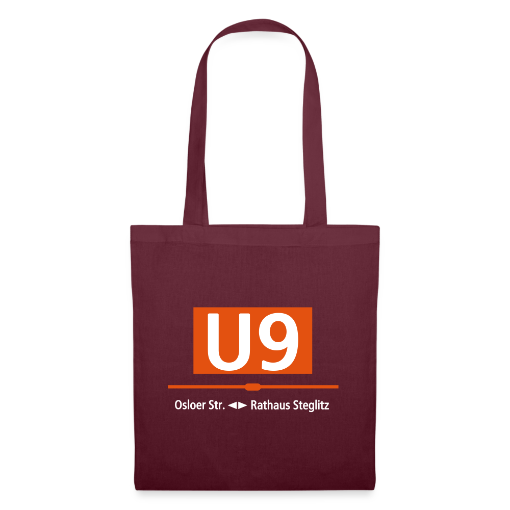 U9 - Stoffbeutel - Burgunderrot