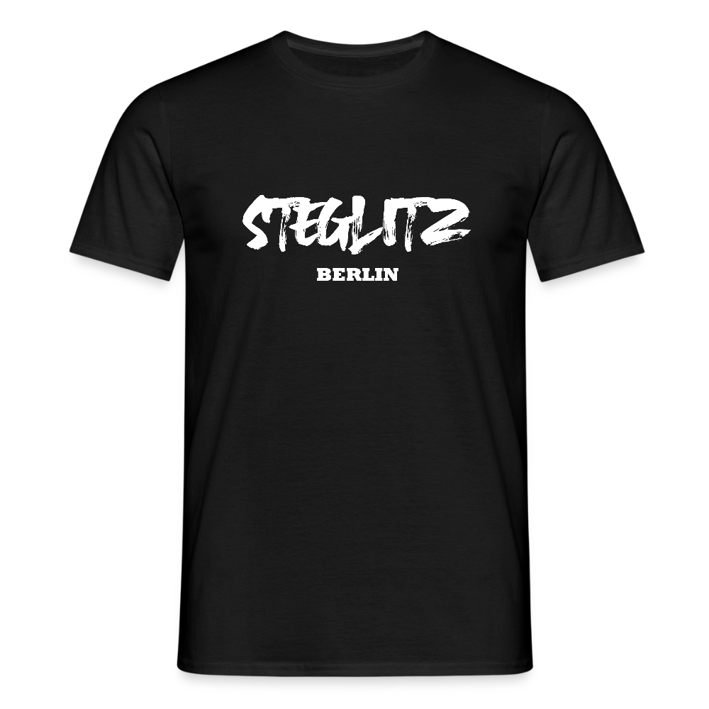 Steglitz - Männer Premium T-Shirt - Schwarz