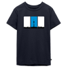 Berliner Skyline in Streifen - Teenager Premium T-Shirt - Navy