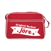 Berliner Jöre - Retro Tasche - Rot/Weiß