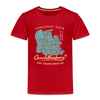 Chalkidiki oder Charlottenburg - Kinder Premium T-Shirt - Rot