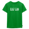 Wenn de dit liest, hör uf! - Kinder Premium T-Shirt - Grün