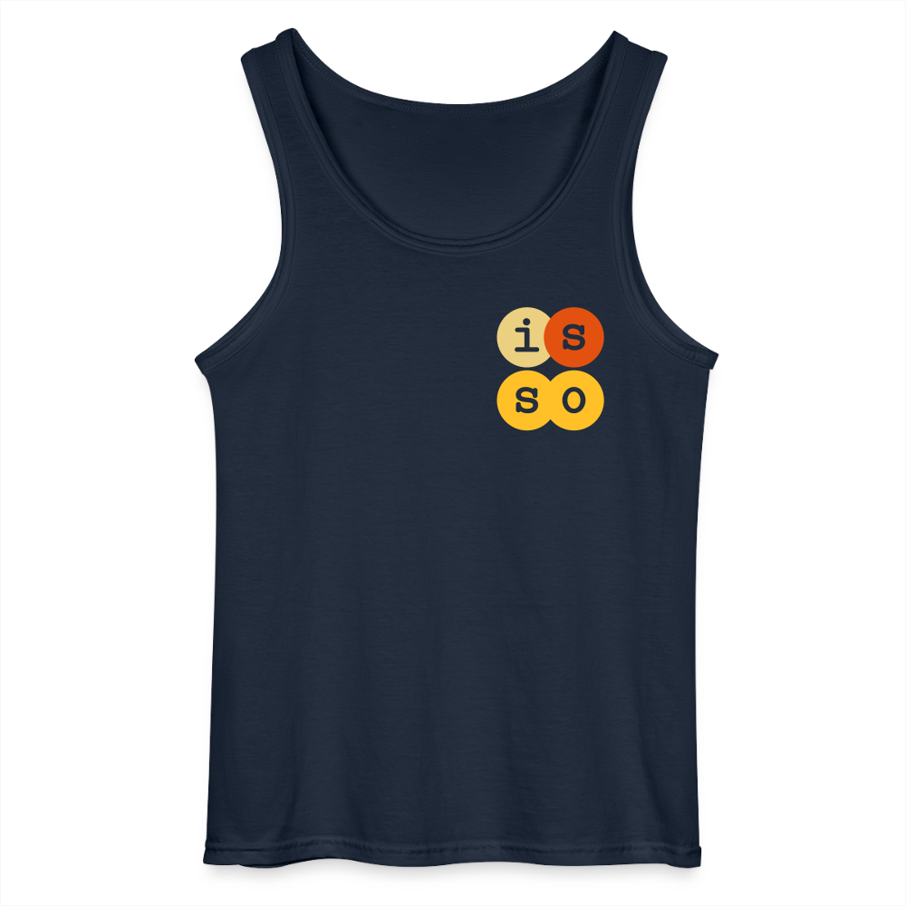 IsSo - Männer Tank Top - Navy