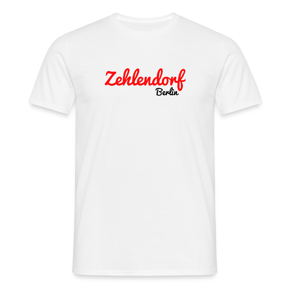 Zehlendorf Berlin - Männer Premium T-Shirt - Weiß