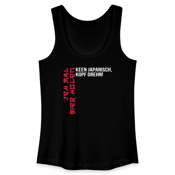 Jeh mal Bier holen! - Frauen Bio Tank Top - Schwarz