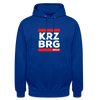 KRZBRG - Unisex Hoodie - Royalblau