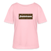 Pankstrasse - Relaxed Rundhals Frauen Bio-T-Shirt - Hellrosa
