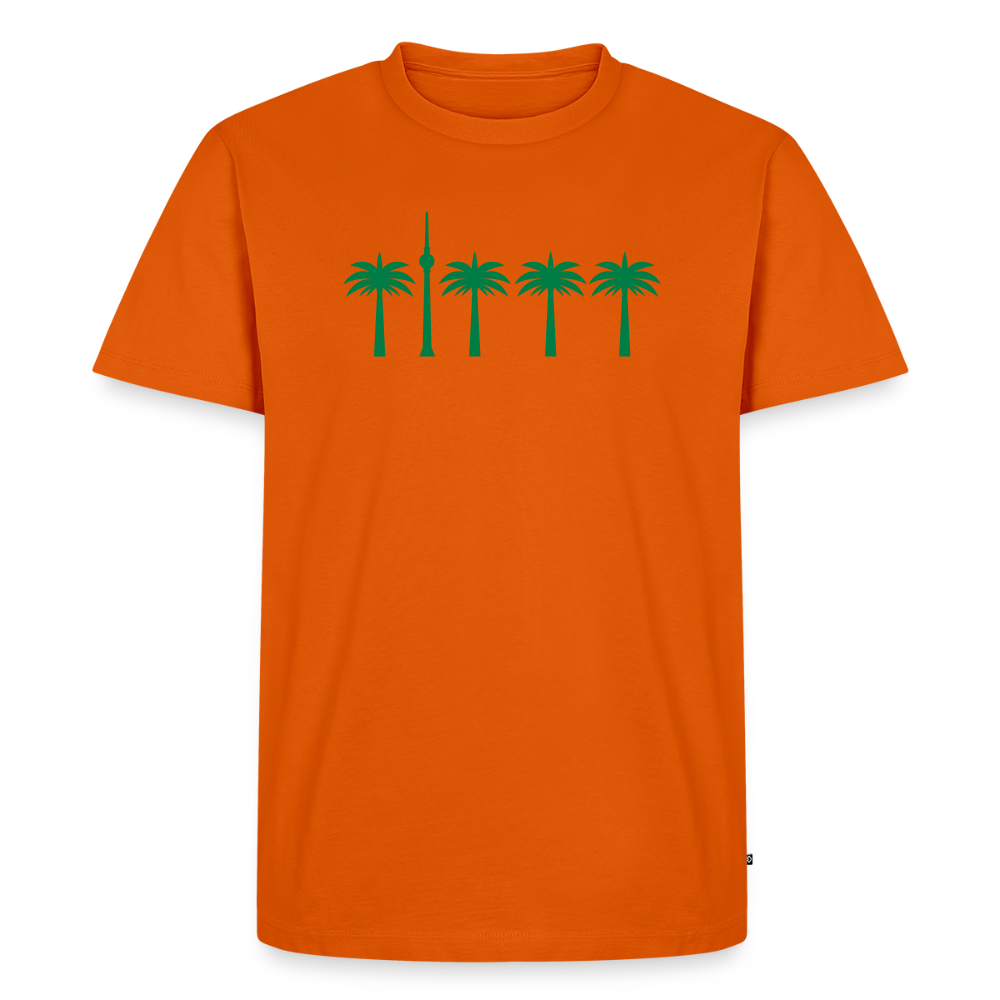 Berlin unter Palmen - Men’s Premium T-Shirt - Orange