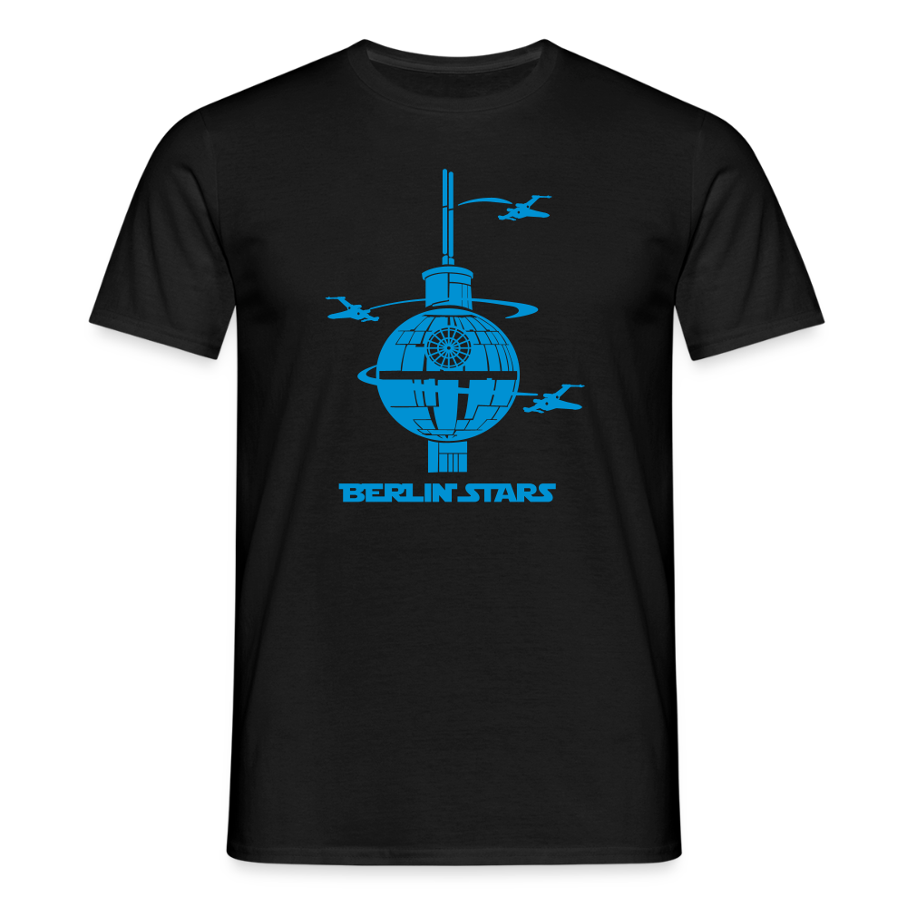 Berlin Stars - blau - Männer Premium T-Shirt - Schwarz