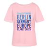 Charlottenburg - Earth - Relaxed Rundhals Frauen Bio-T-Shirt - Hellrosa