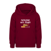 Motivation Wird Jeladen Warten - Teenager Hoodie - Bordeaux