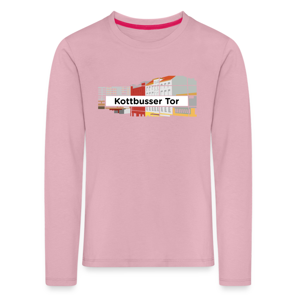 Kottbusser Tor - Kinder Langarmshirt - Hellrosa