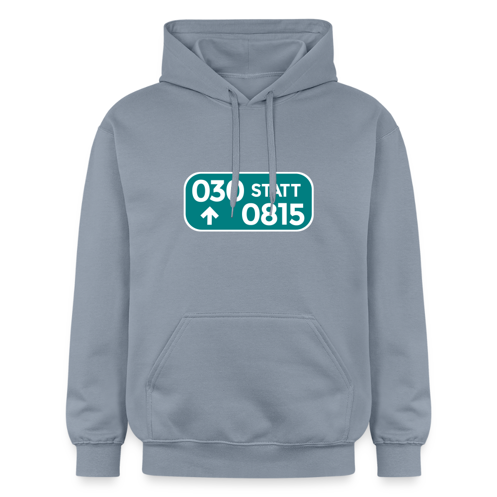 030 statt 0815 - Hoodie - Blau