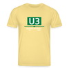 U3 - Unisex Bio T-Shirt - Gelb Viva