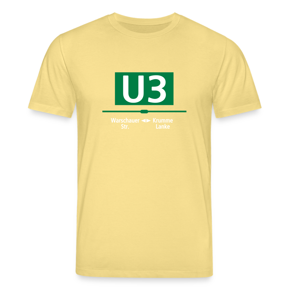 U3 - Unisex Bio T-Shirt - Gelb Viva
