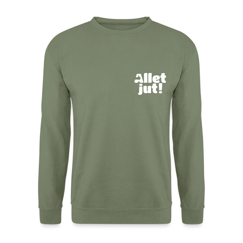 Allet Jut - Unisex Pullover - Armeegrün