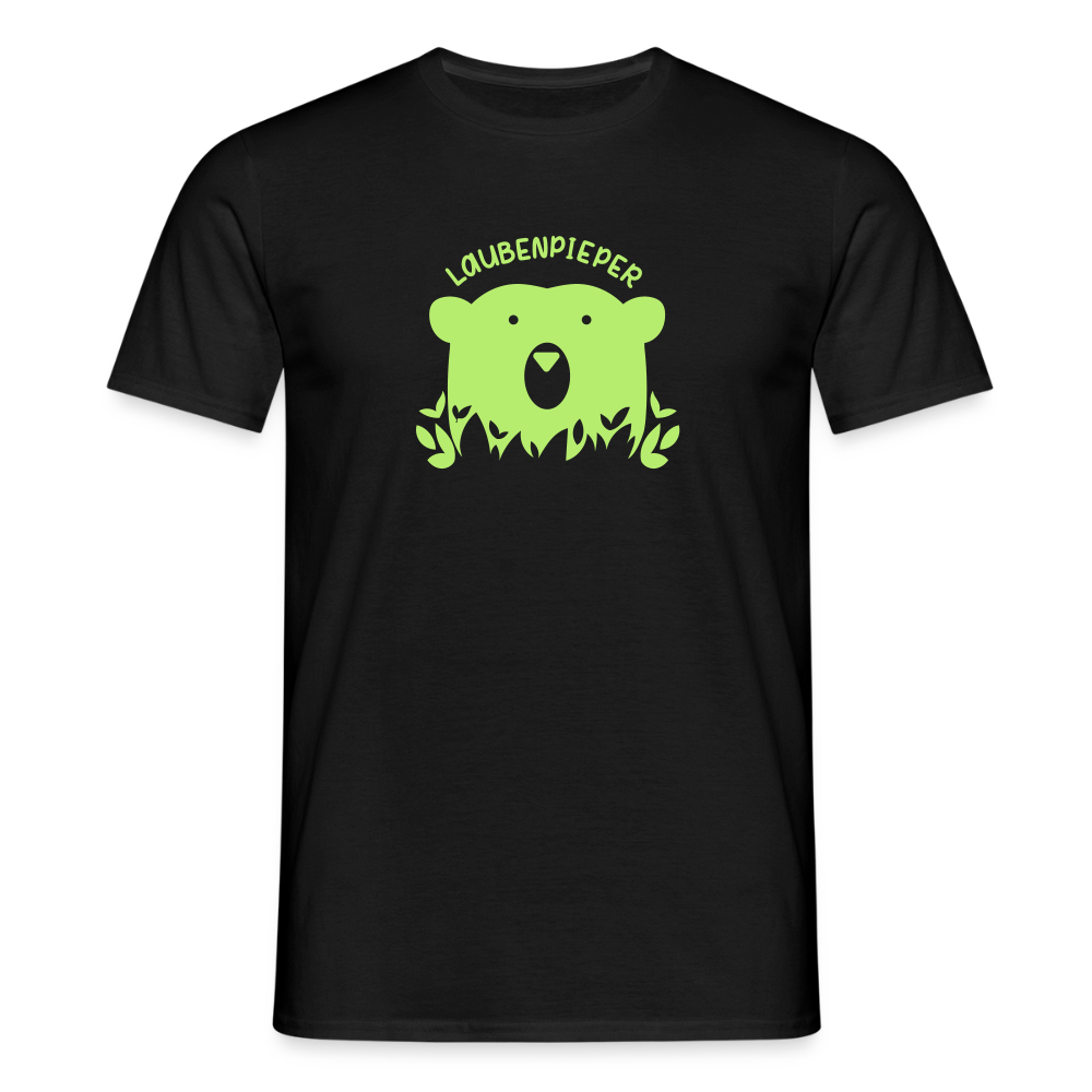 Laubenpieper - Männer Premium T-Shirt - Schwarz