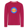 Lichtenberg Retro - Kinder Langarmshirt - dunkles Pink