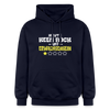Keen Bock uff Erwachsensein - Hoodie - Navy