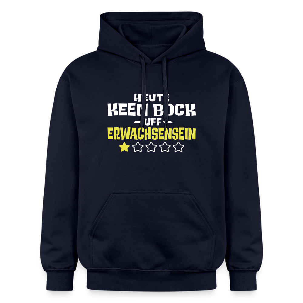 Keen Bock uff Erwachsensein - Hoodie - Navy