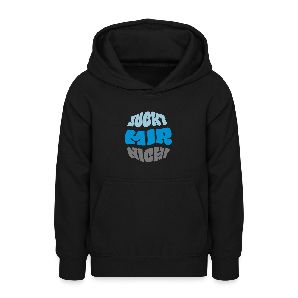 Juckt Mir Nich! - Teenager Hoodie - Schwarz