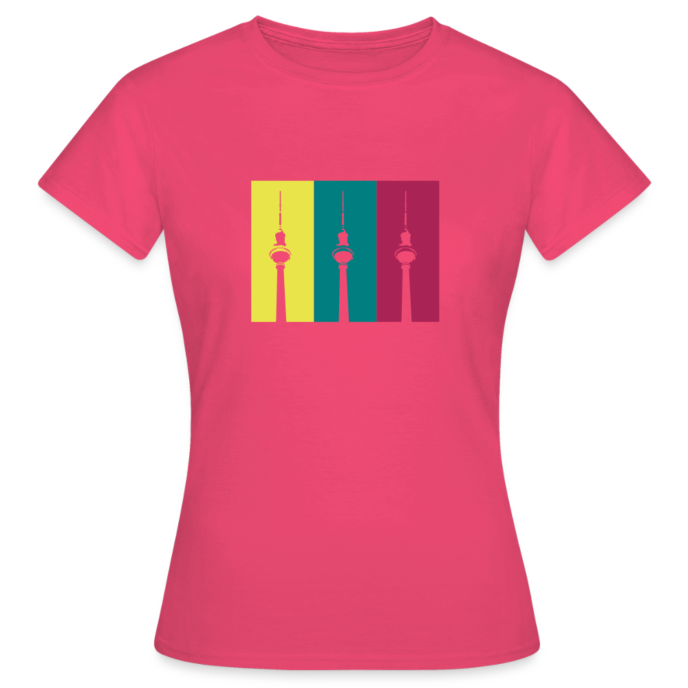 Berlin Retro - Frauen Premium T-Shirt - Azalea