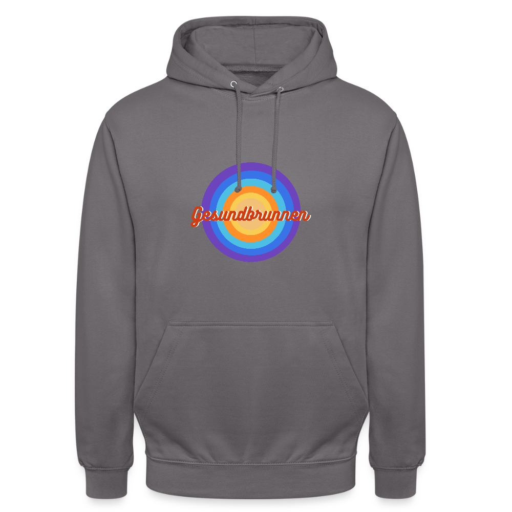 Gesundbrunnen Retro - Unisex Hoodie - Mittelgrau