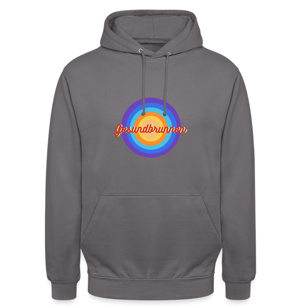 Gesundbrunnen Retro - Unisex Hoodie - Mittelgrau