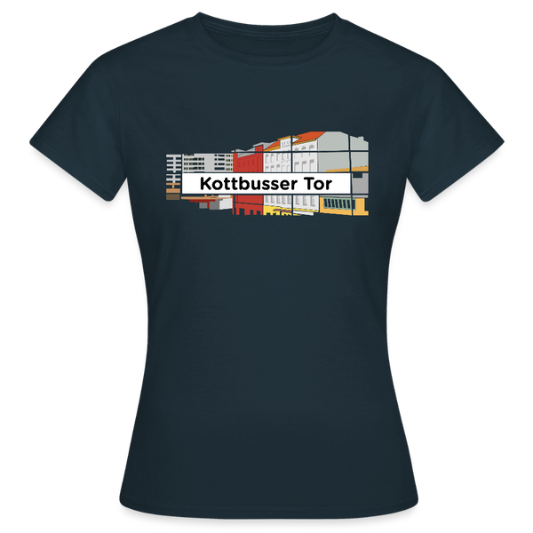 Kottbusser Tor - Frauen Premium T-Shirt - Navy