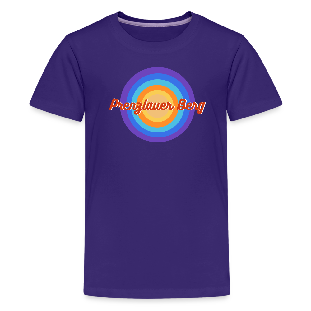 Prenzlauer Berg Retro - Teenager Premium T-Shirt - Lila