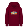 Tiergarten Hippest Neighborhood - Teenager Hoodie - Bordeaux