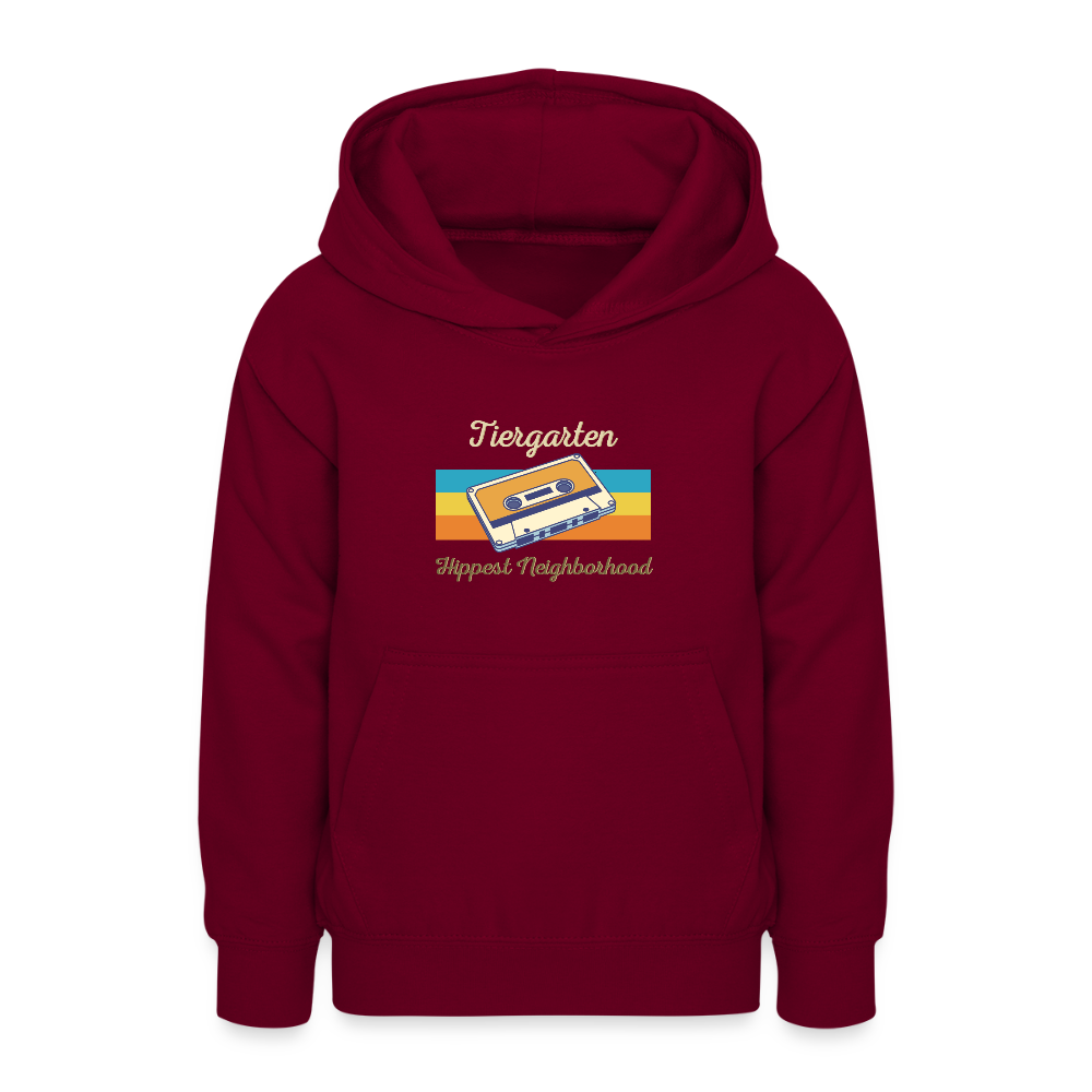 Tiergarten Hippest Neighborhood - Teenager Hoodie - Bordeaux