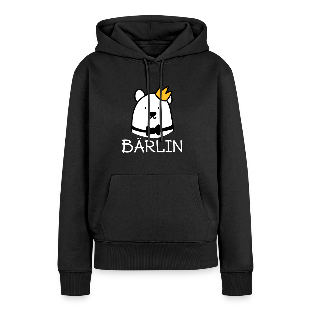 Bärlin - Frauen Premium Hoodie - Schwarz