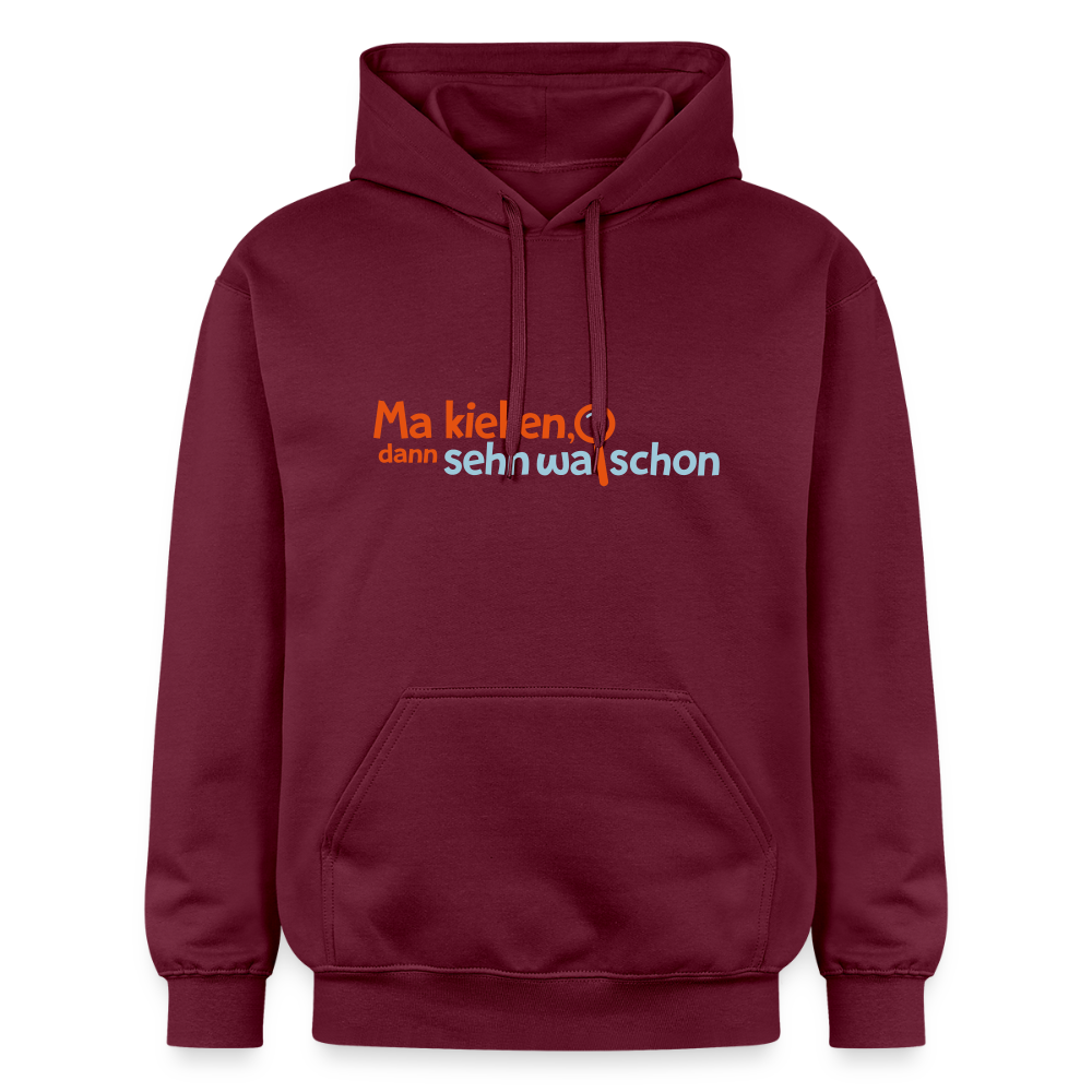 Ma kieken, dann sehn wa schon - Hoodie - Maroon