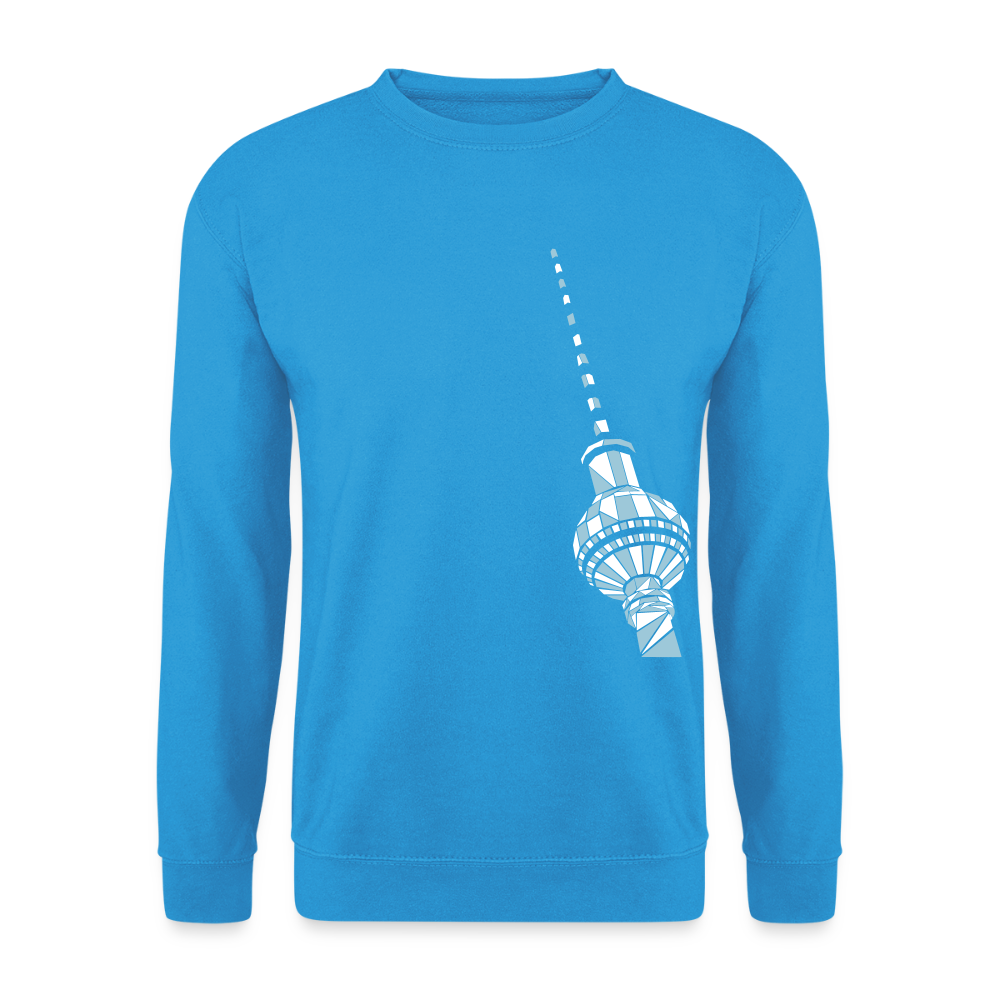 Fernsehturm Geometrie - Unisex Pullover - Meeresblau