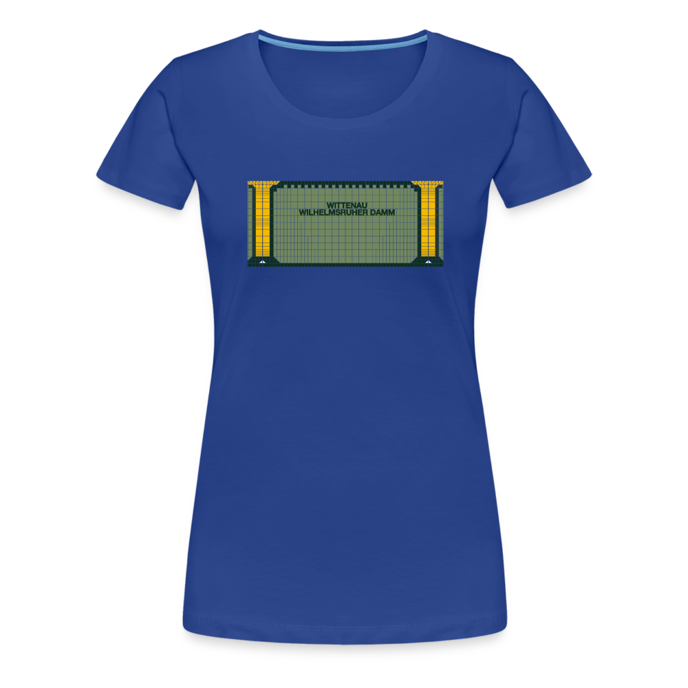 Wittenau Wilhelmsruher Damm - Frauen Premium T-Shirt - Königsblau